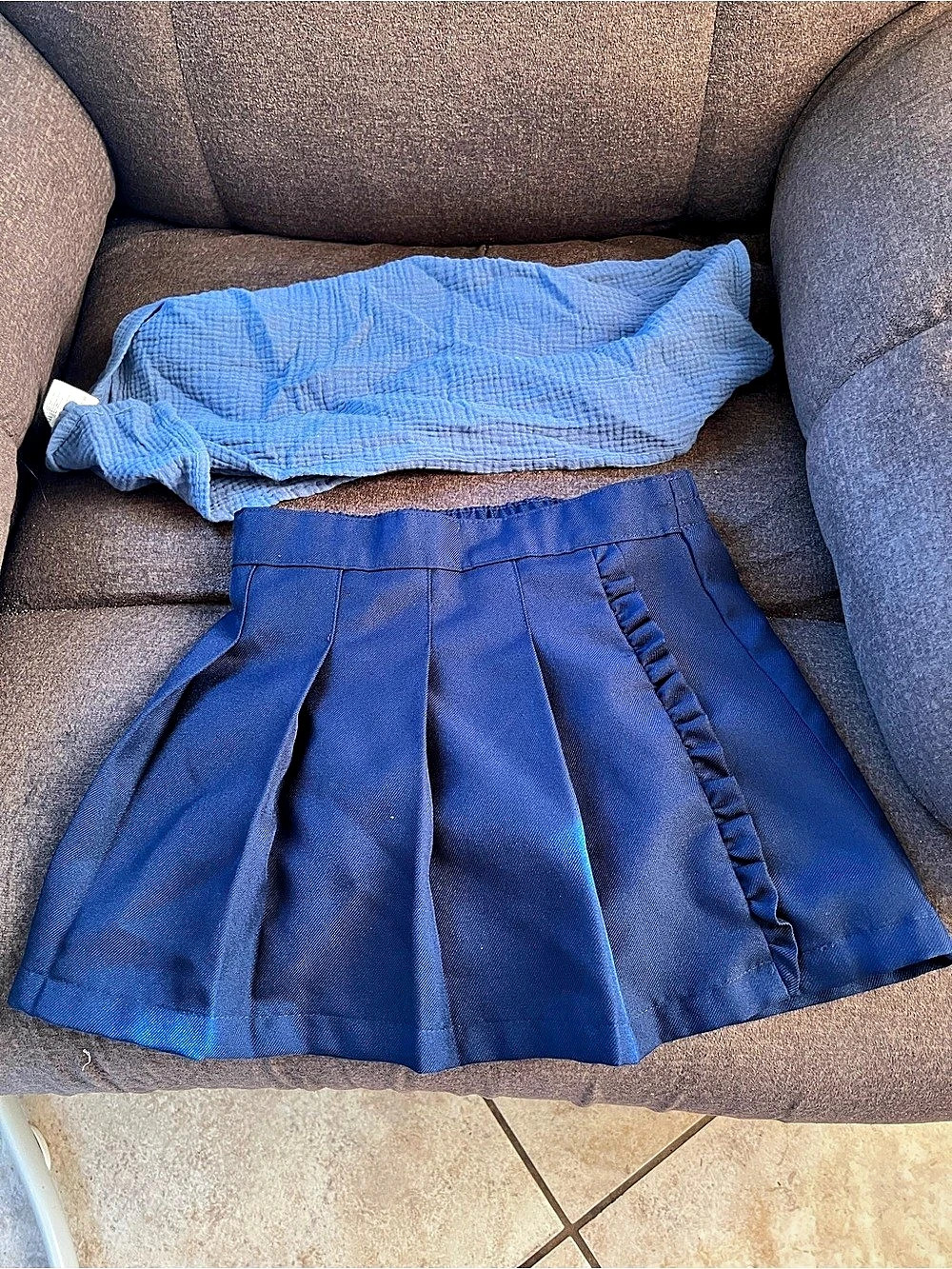 Wonder Nation Girls Blue Skirt Size 6X